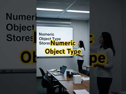 Numeric Object Type #pythonforbeginners #pythonprogramming #programming #pythontutorial #python