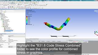 Use PVPCheck to calculate B31 8 code stress