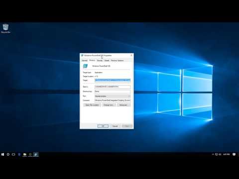 Run the Powershell ISE as Administrator by default