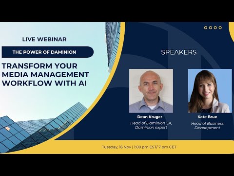 Discover the Power of Daminion - Revolutionize Your Asset Management Workflow with AI