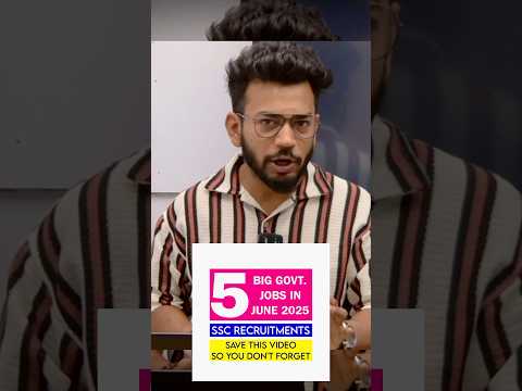 Top 5 SSC Recruitment 2025 CGL, CHSL, MTS, Steno & more #ssccgl #sscrecruitment #sscexam #ssc