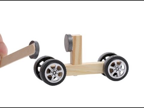 Easy STEAM Project | DIY Magnetic Force Car