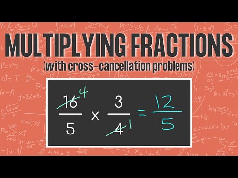FRACTION MULTIPLICATION TRICK Using Cross Cancellation
