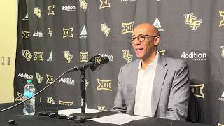 UCF Coach Johnny Dawkins Postgame Presser vs. No. 1 Arizona