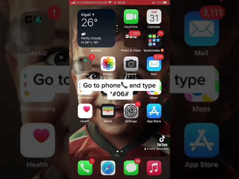 This how you can find your IMEI for iphone