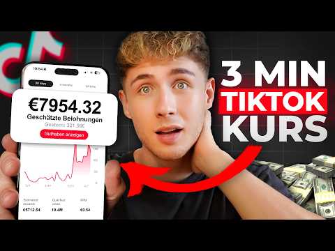 Der schnellste TikTok Kurs um in 2025 Geld zu verdienen!