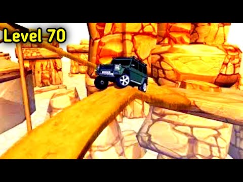 Mountain Climb 4x4: ImpossibleStunts Last Level Completed (Level 70 )- Android GamePlay FHD