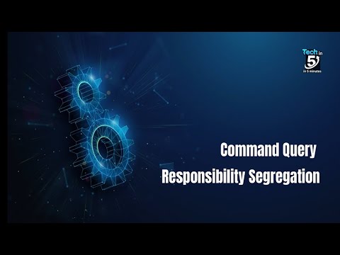 CQRS - Command Query Responsibility Segregation