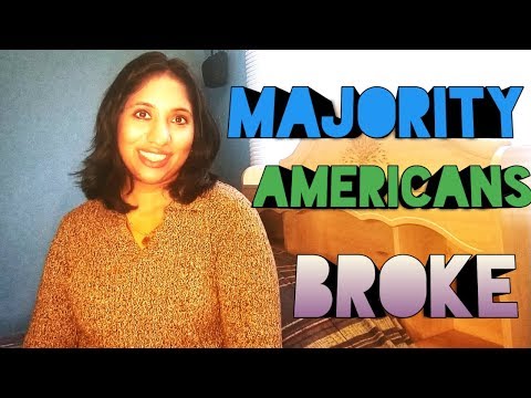 SIMPLE  TRUTH  WHY   MAJORITY OF  AMERICANS ARE  BROKE ? Few  Saving  Tips