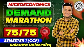 Day -2 Marathon | Microeconomics| Full syllabus| Bcom Sem-1 CCF/CBCS | Calcutta University 