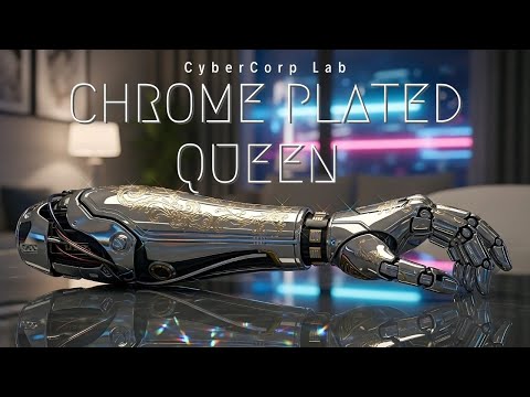 👑 Chrome Plated Queen | Dark Cyberpunk Beats | Night City Soundtrack 🎶