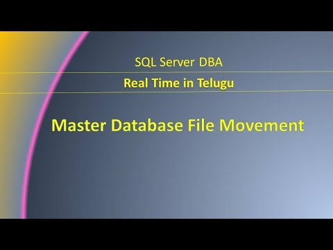 Master Database File Movement