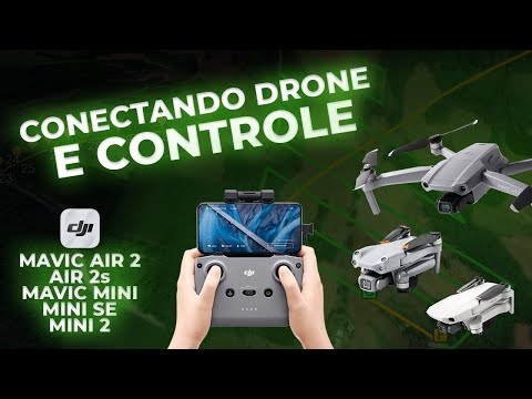 Conectando DRONE e CONTROLE - DJI FLY