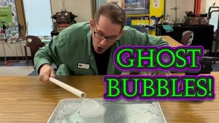 Triboelectric Magic Ghost Bubbles in RamZland!⚗️ #STEM #Science #STEMEducation #RamZland