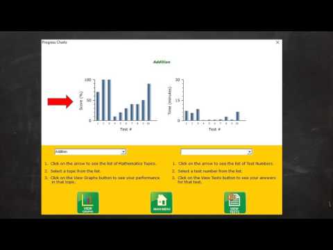 Mathematics and English for 11+ Progress Charts