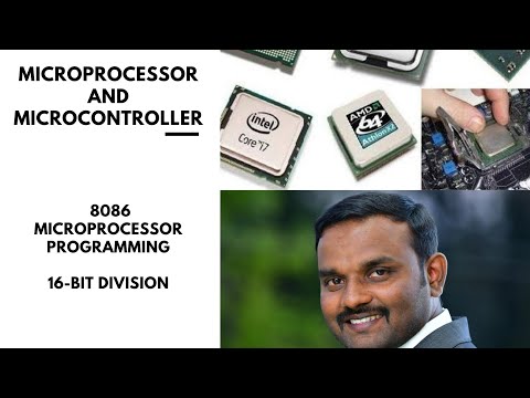 8086 PROGRAMMING//16-Bit Division//