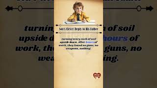 Son’s Clever Reply to his Father | Graded Reader | Moral Tale #moralstory #gradedreader