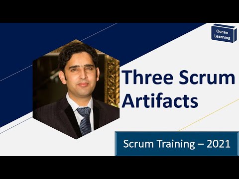 Three Scrum Artifacts | Scrum Training 2021 | Scrum Master | Agile