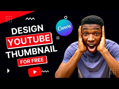 How To Make Thumbnails For YouTube Videos From Scratch On Canva  #canvatutorial