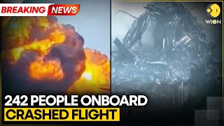 Gujarat Plane Crash: Injured Passengers Are Being Rushed To The Hospital | WION