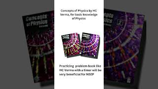 Physics olympiad books for preparing stage 1 NSEP #nsep #inpho #hcv #jeeadvanced
