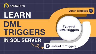 DML Triggers in SQL Server: Types, Examples, and Practical Guide