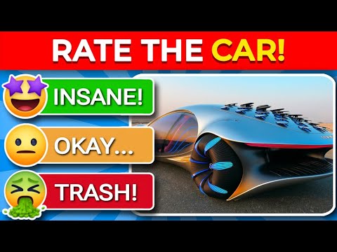 Tier List - COOLEST Cars Ever! 😱🚓