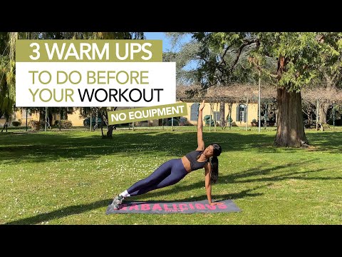 3 WARMUPS TO DO BEFORE YOUR WORKOUT!