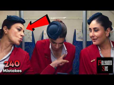 240 Mistakes In CREW Movie | [PWW] Plenty Wrong With Crew Full Movie | Kareena Kapoor, Tabu, Kriti