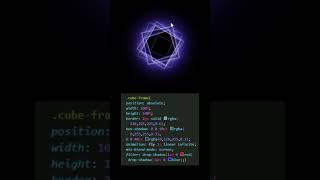 Rotating Square Frame | HTML CSS #animation #frontend #css