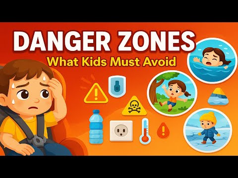 15 Important #Safety Lessons for Kids | Watercolor-Style 3D Animation | Stay #safe Everyday!