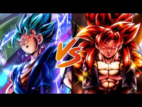 DB LEGENDS | Vegito Blue vs SS4 Gogeta