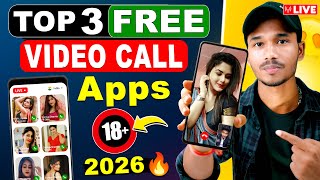 Top 3 Free Video Call Apps | Free Video Call Apps | Video Call App 2026 | best video chats app