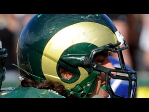 Colorado State Rams helmet history