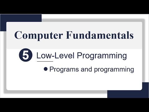 7.Programs and Programming