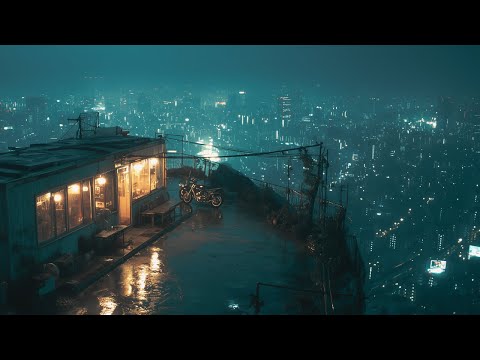 Rainy Lo-fi Chill Beats for Focus|雨の日の深夜に集中できる作業用 No.44