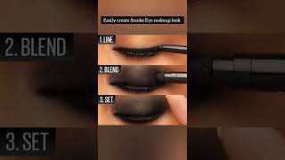 Easy created Someky Eye makeup look ideas #ytshorts #makeuptipsforbeginners