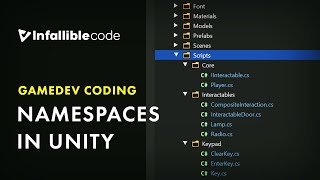 Namespaces in Unity