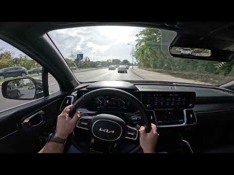 2023 Kia Sorento 4x4 1.6 T-GDi HEV Prestige Smart POV Test Drive