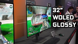 The Best Monitor - 32” 4K Glossy True Black OLED (Hands On)