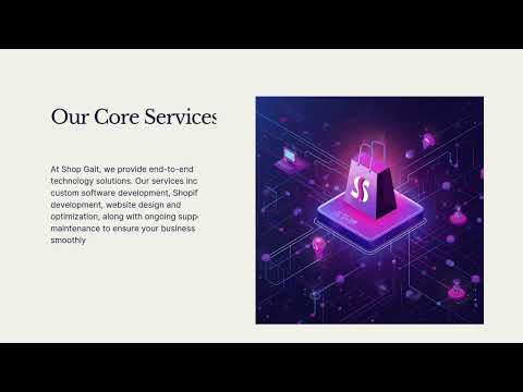 Shopify API Integration Service | Automate & Scale with Shop Gait