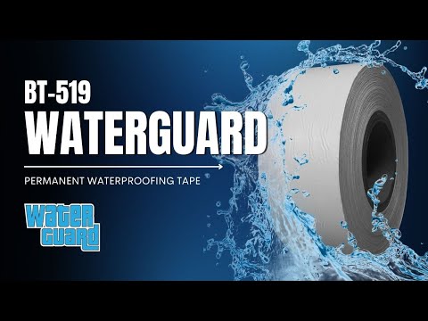 Permanent Waterproofing Tape | Vapor Barrier, Crawl Space Encapsulation, Patch Tape