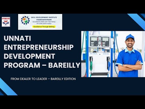 Unnati Entrepreneurship Development Program – Bareilly | Conducted by SDI, Visakhapatnam