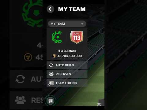 My team OVR 113 What's your #fcmobile #fifa #esports #fifamobile #ethofc