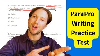ParaPro Practice Test  - 10 Writing Questions You Need To Know!