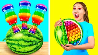 Unbelievably Easy Watermelon Hacks Challenge | Amazing Kitchen Recipes by FUN FOOD