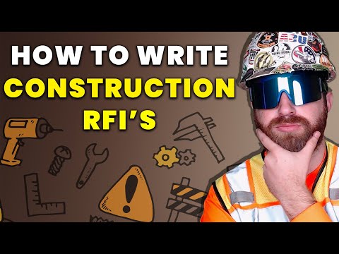 The BEST Way To Write Construction RFI's!