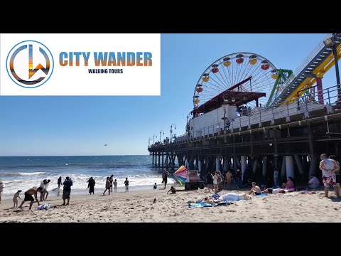 Santa Monica Beach Walk + 360 Pier Festival + Venice Fest Vibes  2025| CityWander