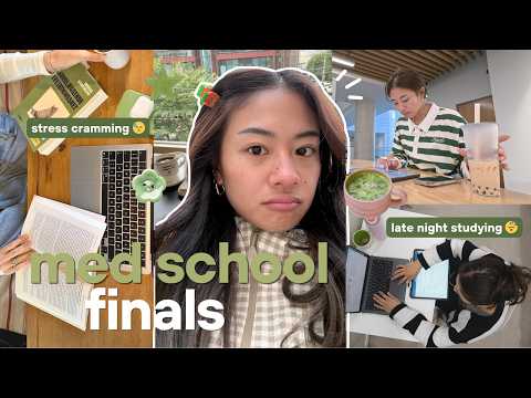 med school finals vlog 🩺 | 72 hrs of studying, no sleep & cramming
