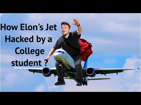 Tech behind Elon's private Jet Tracking | Power of API | #ELONMUSK #ElonMusk'sJet